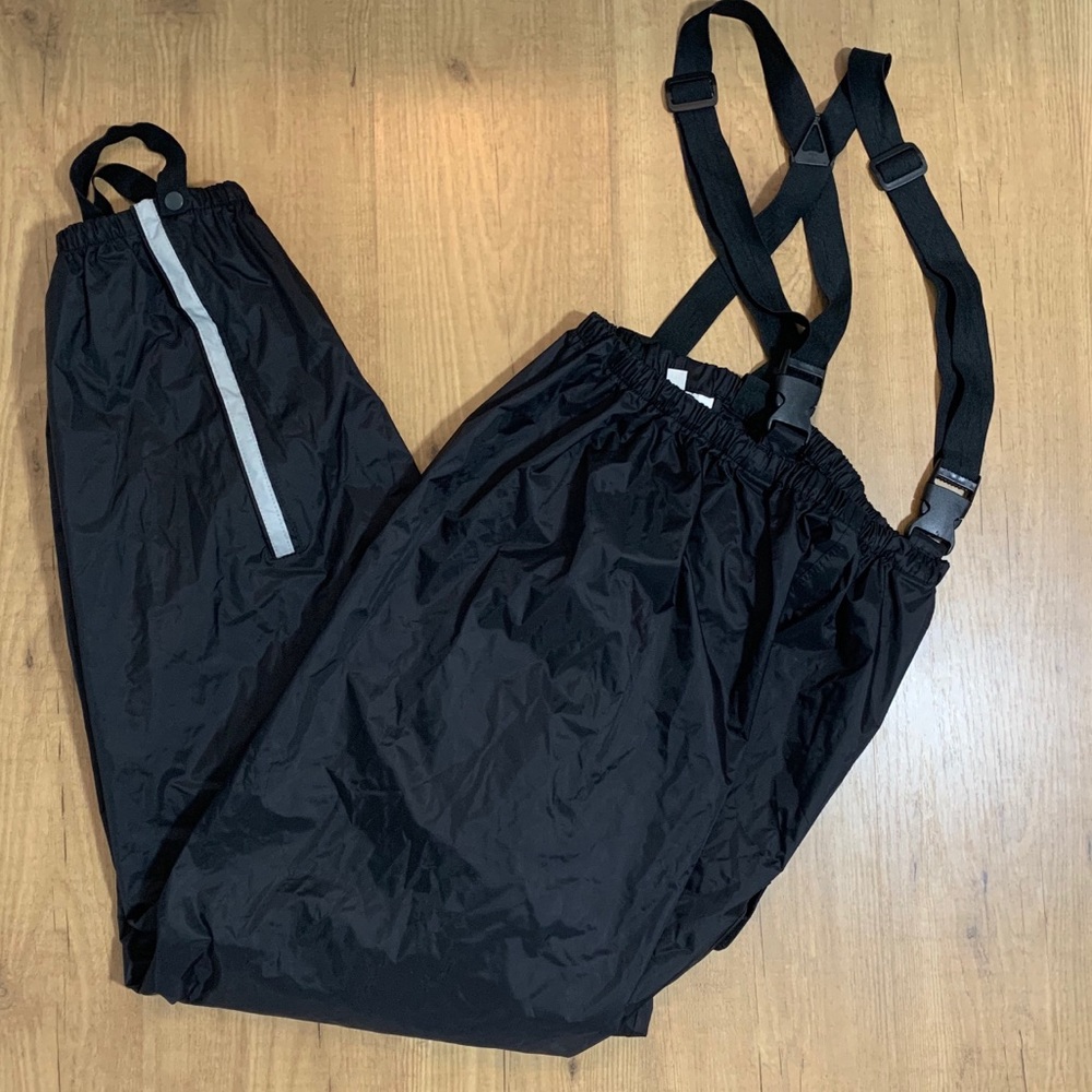 Tourmaster suspender riding pants‎ 3XL Reflective black